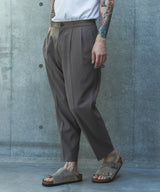 【予約商品】QUICK-DRYING TAFFETA / 2TACK TAPERED EASY PANTS / M261108