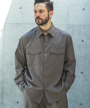 QUICK-DRYING TAFFETA / CPO SHIRT / M261107