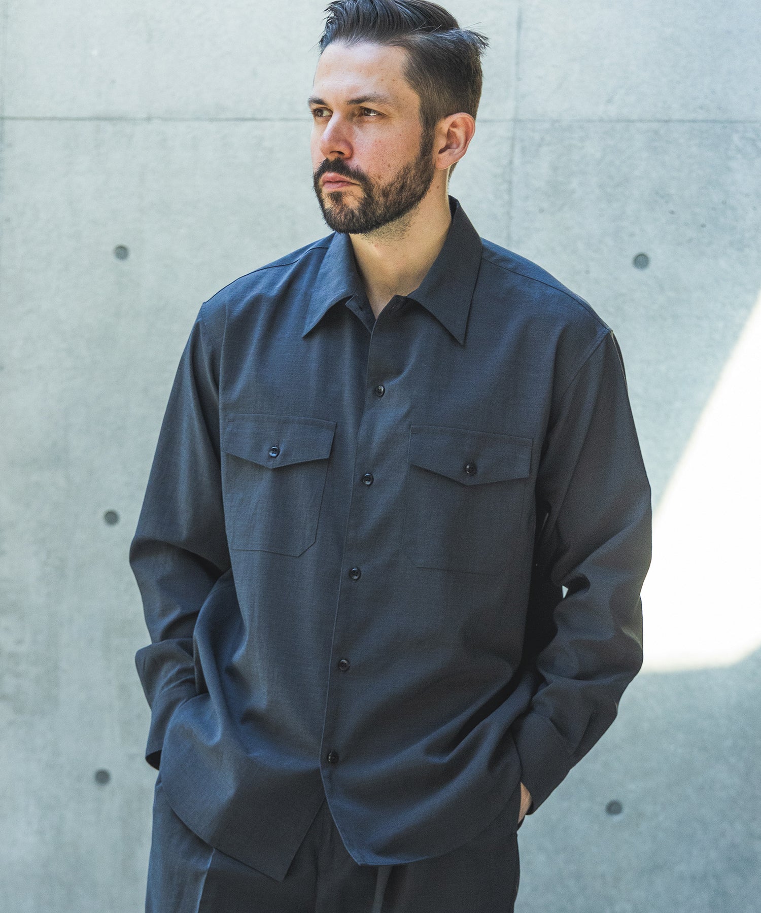 【予約商品】QUICK-DRYING TAFFETA / CPO SHIRT / M261107