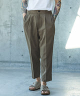 【予約商品】POLYESTER HEMP  / RELAX TAPERED EASY PANT / M261117