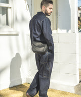 IMPERMA-LEATHER / NEAT SHOULDER BAG / ME668
