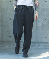 【予約商品】T/R POWDER CLOTH / DRAWSTRING TAPERED PANTS / M261119