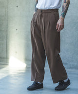 【予約商品】TROPICAL POPLIN / 2TACK WIDE EASY PANTS / M261121