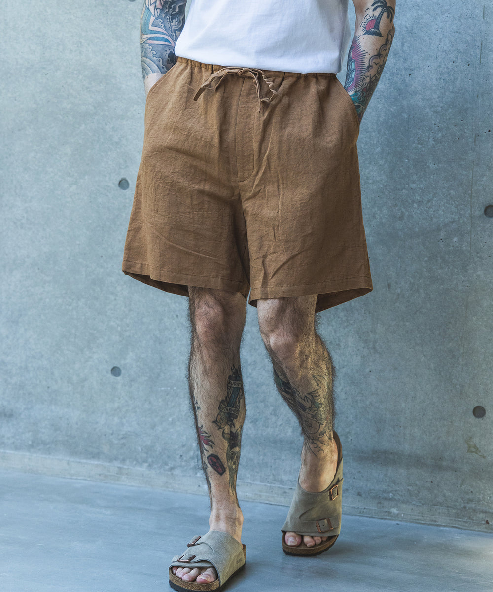 【予約商品】VINTAGE C/L WEATHER / DRAWSTRING SHORTS / M261123