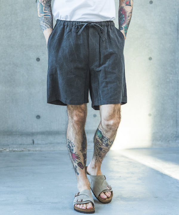 VINTAGE C/L WEATHER / DRAWSTRING SHORTS / M261123