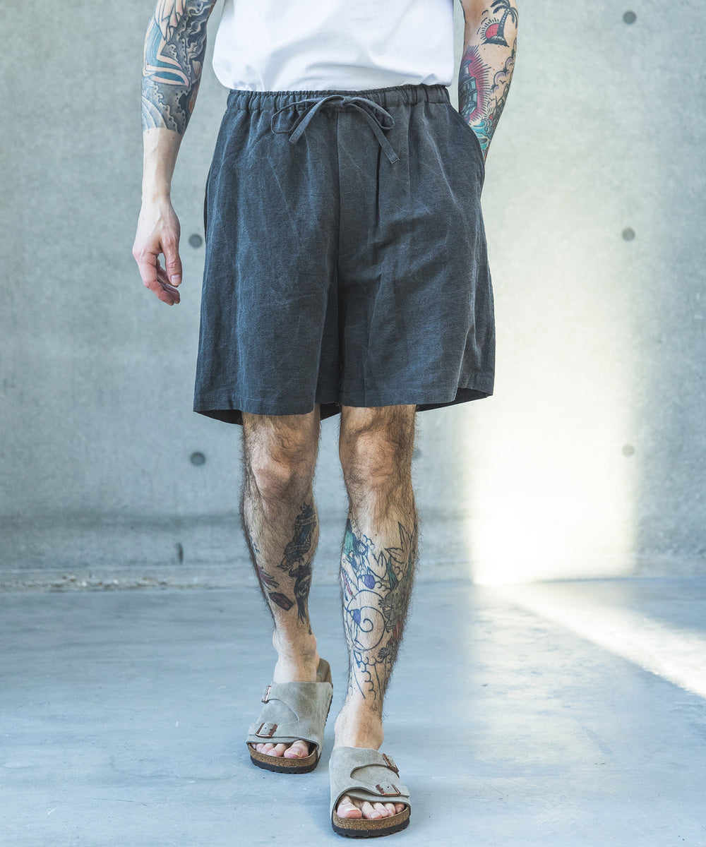 【予約商品】VINTAGE C/L WEATHER / DRAWSTRING SHORTS / M261123