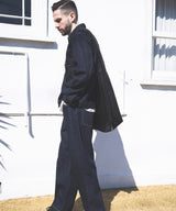 IMPERMA-LEATHER / BIG SHOULDER BAG / ME649
