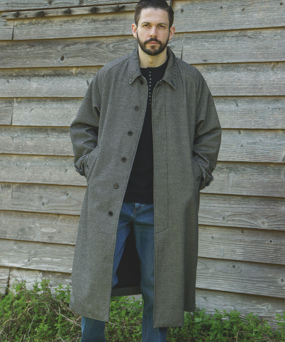 PERSIL MOLE CHECK / BALMACAAN COAT / M253134