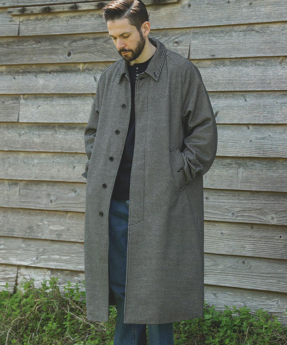 PERSIL MOLE CHECK / BALMACAAN COAT / M253134