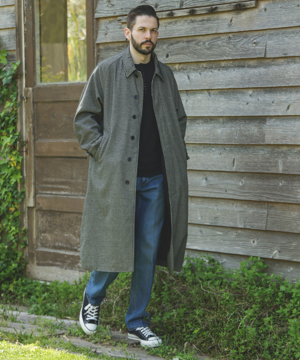 PERSIL MOLE CHECK / BALMACAAN COAT / M253134