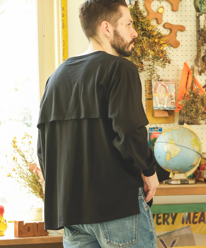 88/12 VINTAGE MATERIAL / VENTILATION L/S T-SHIRT / M253112