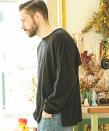 88/12 VINTAGE MATERIAL / VENTILATION L/S T-SHIRT / M253112