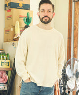 88/12 VINTAGE MATERIAL / VENTILATION L/S T-SHIRT / M253112