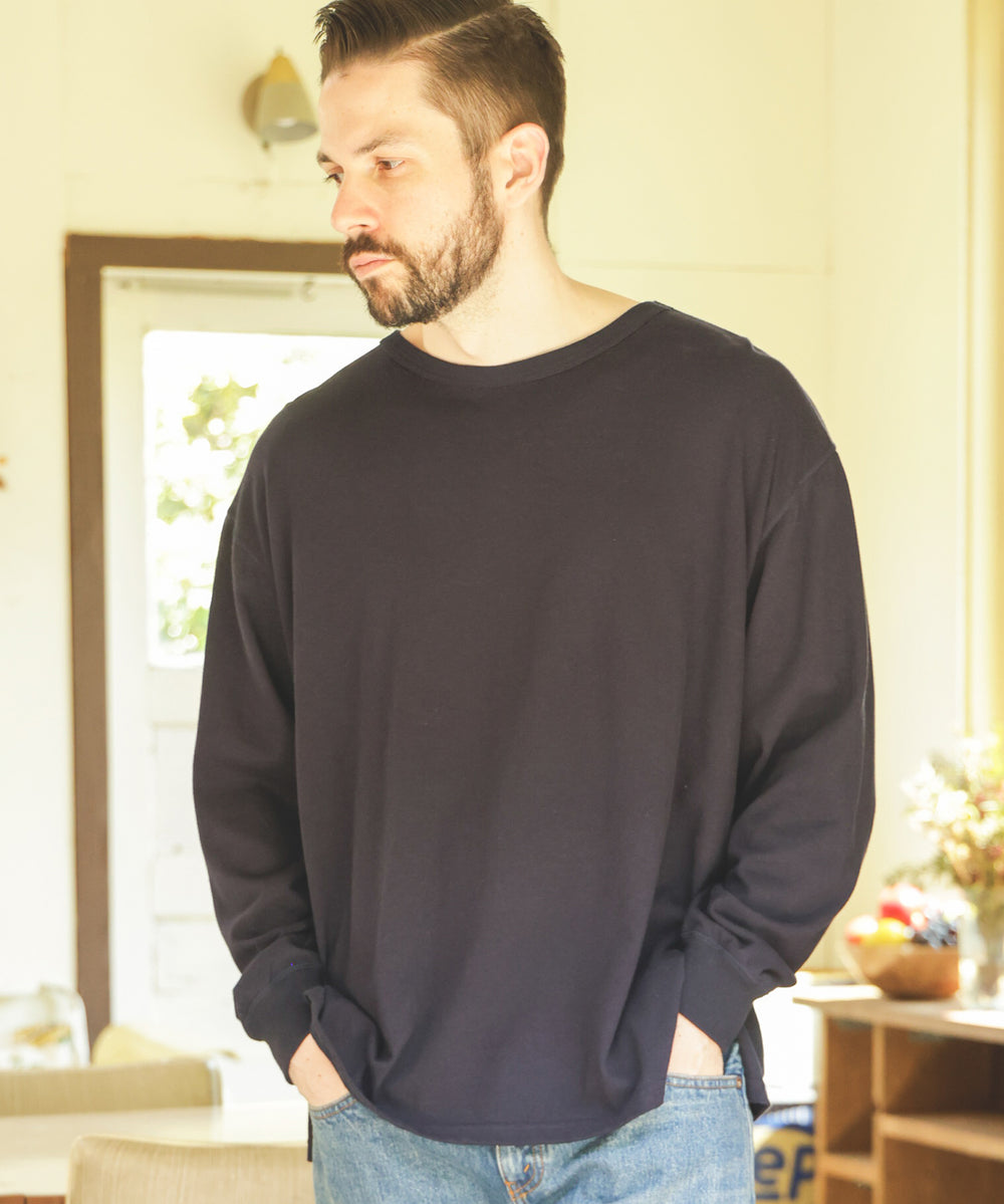 88/12 VINTAGE MATERIAL / VENTILATION L/S T-SHIRT / M253112