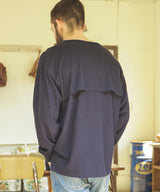 88/12 VINTAGE MATERIAL / VENTILATION L/S T-SHIRT / M253112