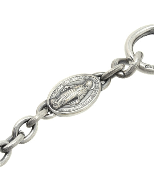 Brass Wallet Chain_silver -Mary & Diamond-