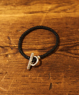 Black Knit Star Bracelet