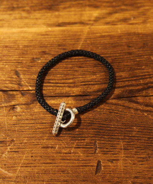 Black Knit Star Bracelet