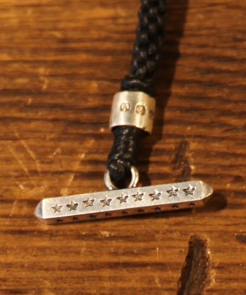 Black Knit Star Bracelet