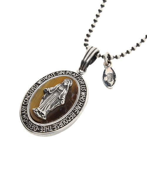 Mary Necklace -tiger eye-