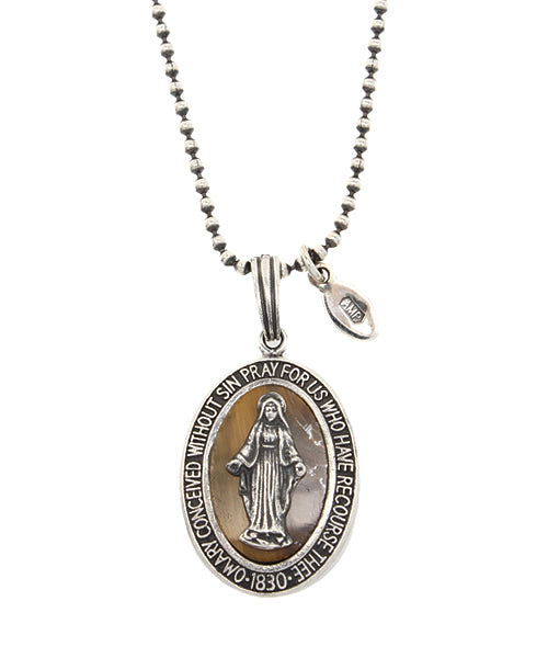 Mary Necklace -tiger eye-