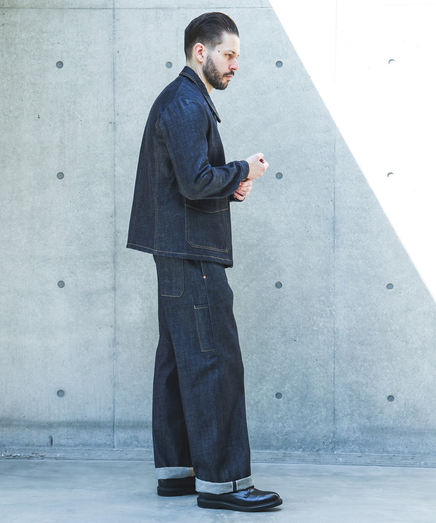 【予約商品】14oz SELVEDGE DENIM / BASTION TROUSERS /M263110