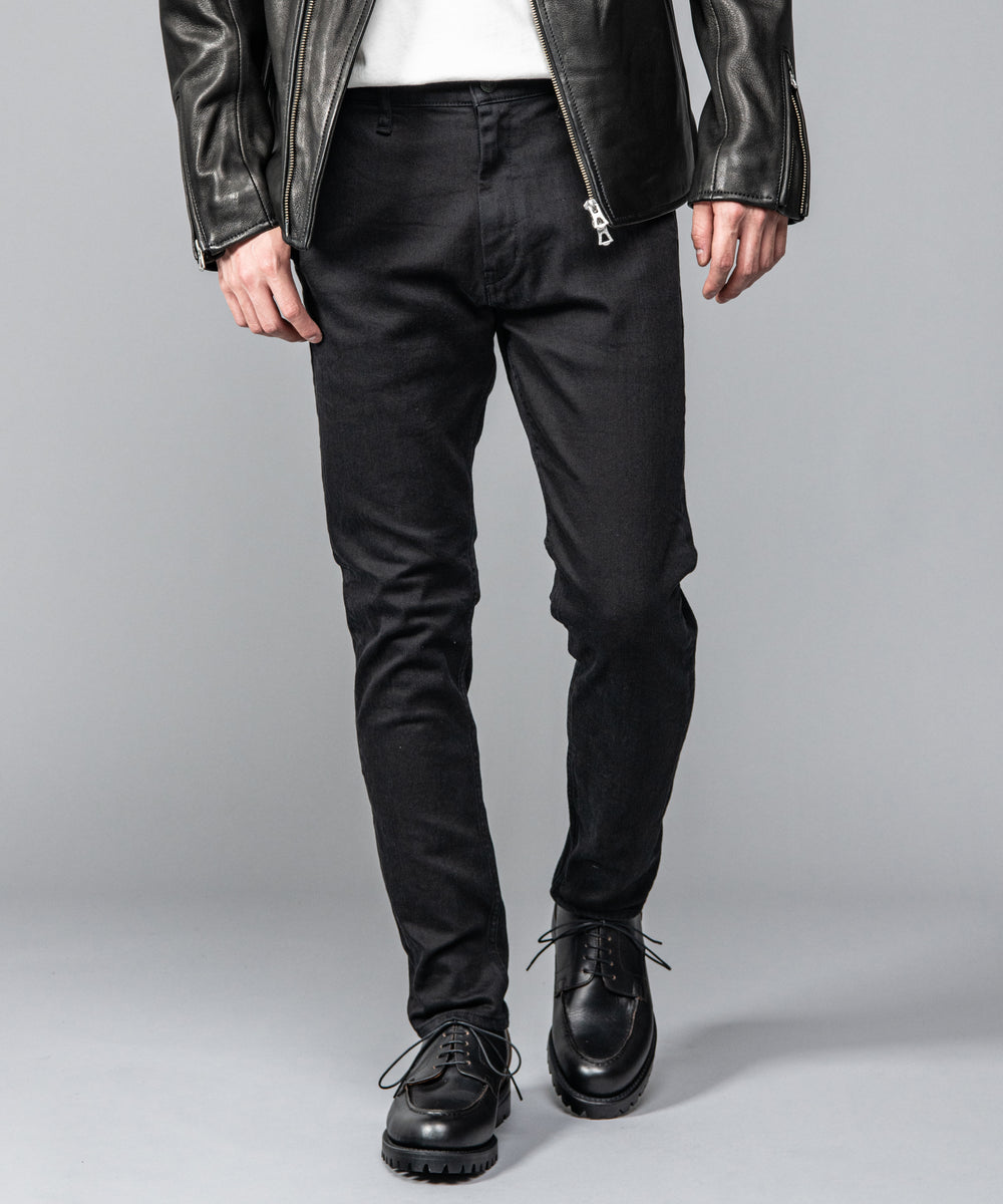 MR.OLIVE / SUPER STRETCH DENIM / SILICON DYED SLIM PANTS