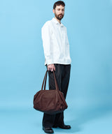 IMPERMA-LEATHER / DRAPE BOSTON BAG / ME634